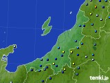 新潟県のアメダス実況(積雪深)(2017年01月11日)