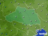 埼玉県のアメダス実況(気温)(2017年01月13日)