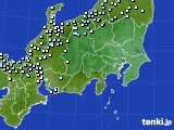 関東・甲信地方のアメダス実況(降水量)(2017年01月14日)