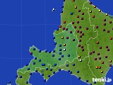 道央のアメダス実況(日照時間)(2017年01月14日)