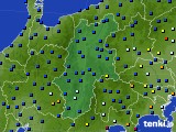 長野県のアメダス実況(日照時間)(2017年01月14日)