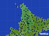 2017年01月15日の道北のアメダス(気温)