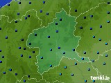 群馬県のアメダス実況(気温)(2017年01月15日)