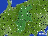 2017年01月15日の長野県のアメダス(風向・風速)