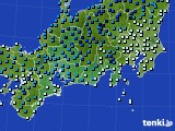 2017年01月16日の東海地方のアメダス(気温)