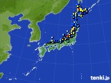 アメダス実況(積雪深)(2017年01月17日)