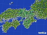 アメダス実況(気温)(2017年01月18日)