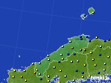 島根県のアメダス実況(日照時間)(2017年01月19日)