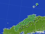 2017年01月20日の島根県のアメダス(降水量)