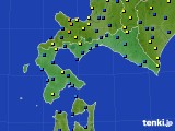道南のアメダス実況(積雪深)(2017年01月20日)