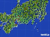 東海地方のアメダス実況(日照時間)(2017年01月20日)
