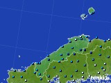 島根県のアメダス実況(気温)(2017年01月20日)