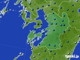 熊本県のアメダス実況(気温)(2017年01月20日)