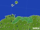 2017年01月20日の鳥取県のアメダス(風向・風速)