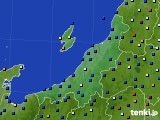 2017年01月21日の新潟県のアメダス(日照時間)