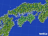 アメダス実況(気温)(2017年01月21日)