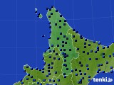 道北のアメダス実況(気温)(2017年01月21日)