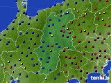 長野県のアメダス実況(日照時間)(2017年01月22日)