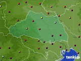 2017年01月24日の埼玉県のアメダス(日照時間)