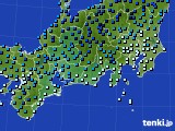 2017年01月24日の東海地方のアメダス(気温)