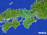 近畿地方のアメダス実況(積雪深)(2017年01月26日)