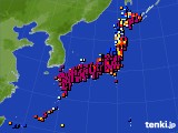 アメダス実況(日照時間)(2017年01月26日)