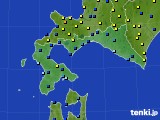 道南のアメダス実況(積雪深)(2017年01月27日)