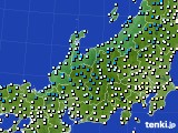 アメダス実況(気温)(2017年01月27日)