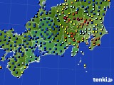 東海地方のアメダス実況(日照時間)(2017年01月29日)