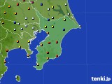 千葉県のアメダス実況(日照時間)(2017年01月29日)