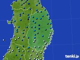 岩手県のアメダス実況(気温)(2017年01月29日)