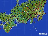 東海地方のアメダス実況(日照時間)(2017年01月30日)