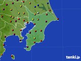 千葉県のアメダス実況(日照時間)(2017年01月30日)