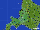 道央のアメダス実況(日照時間)(2017年01月30日)