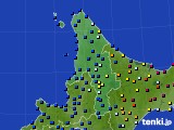 道北のアメダス実況(日照時間)(2017年02月01日)