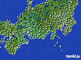 2017年02月01日の東海地方のアメダス(気温)