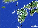 九州地方のアメダス実況(気温)(2017年02月01日)