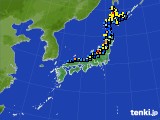 アメダス実況(積雪深)(2017年02月02日)