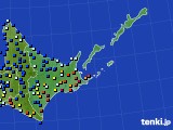 2017年02月02日の道東のアメダス(日照時間)