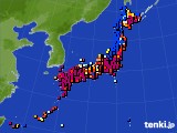 2017年02月03日のアメダス(日照時間)