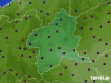 群馬県のアメダス実況(日照時間)(2017年02月03日)