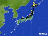 アメダス実況(積雪深)(2017年02月04日)