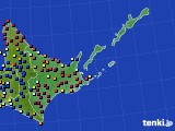 2017年02月04日の道東のアメダス(日照時間)