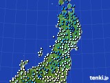 アメダス実況(気温)(2017年02月04日)