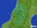 山形県のアメダス実況(積雪深)(2017年02月05日)