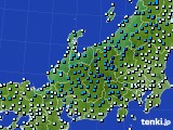 2017年02月05日の北陸地方のアメダス(気温)