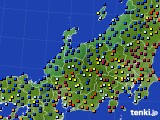 北陸地方のアメダス実況(日照時間)(2017年02月06日)