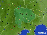 山梨県のアメダス実況(日照時間)(2017年02月06日)