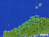 島根県のアメダス実況(日照時間)(2017年02月06日)