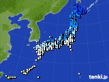 アメダス実況(気温)(2017年02月06日)